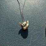アクセサリー　新作　Hangloose Necklace(BRASS)