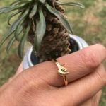 VIN'S  新作　アクセサリー　Hangloose Ring(GOLD Plating)